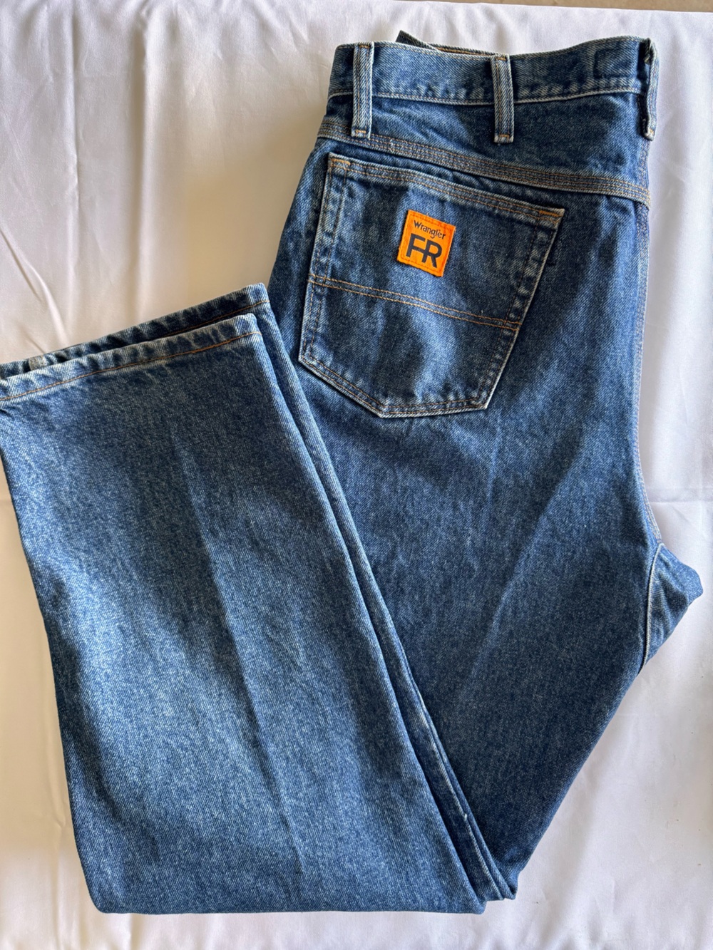 Wrangler FR Flame-Resistant Relaxed Fit Work Jeans - 36x32
